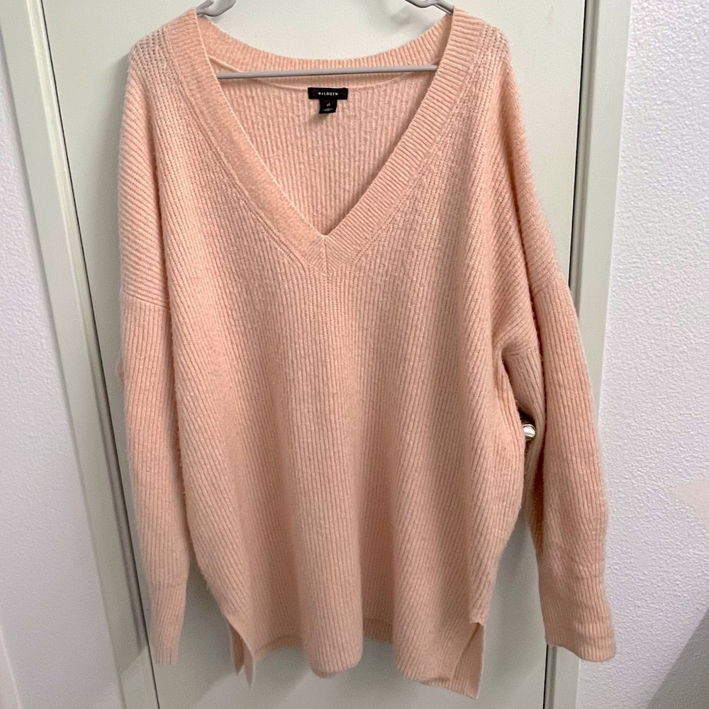New without tags oversized Halogen sweater